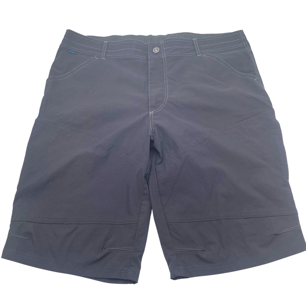 Kuhl Mens Charcoal Gray Outdoor Hiking Cargo Shorts Size 40 Outdoors‎ Mountain